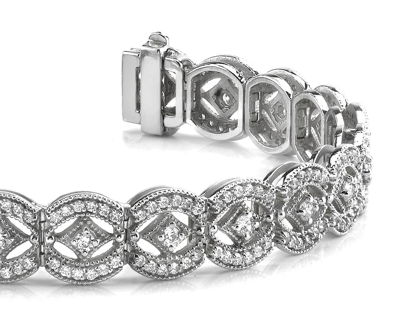 Vintage Art Deco Diamond Bracelet