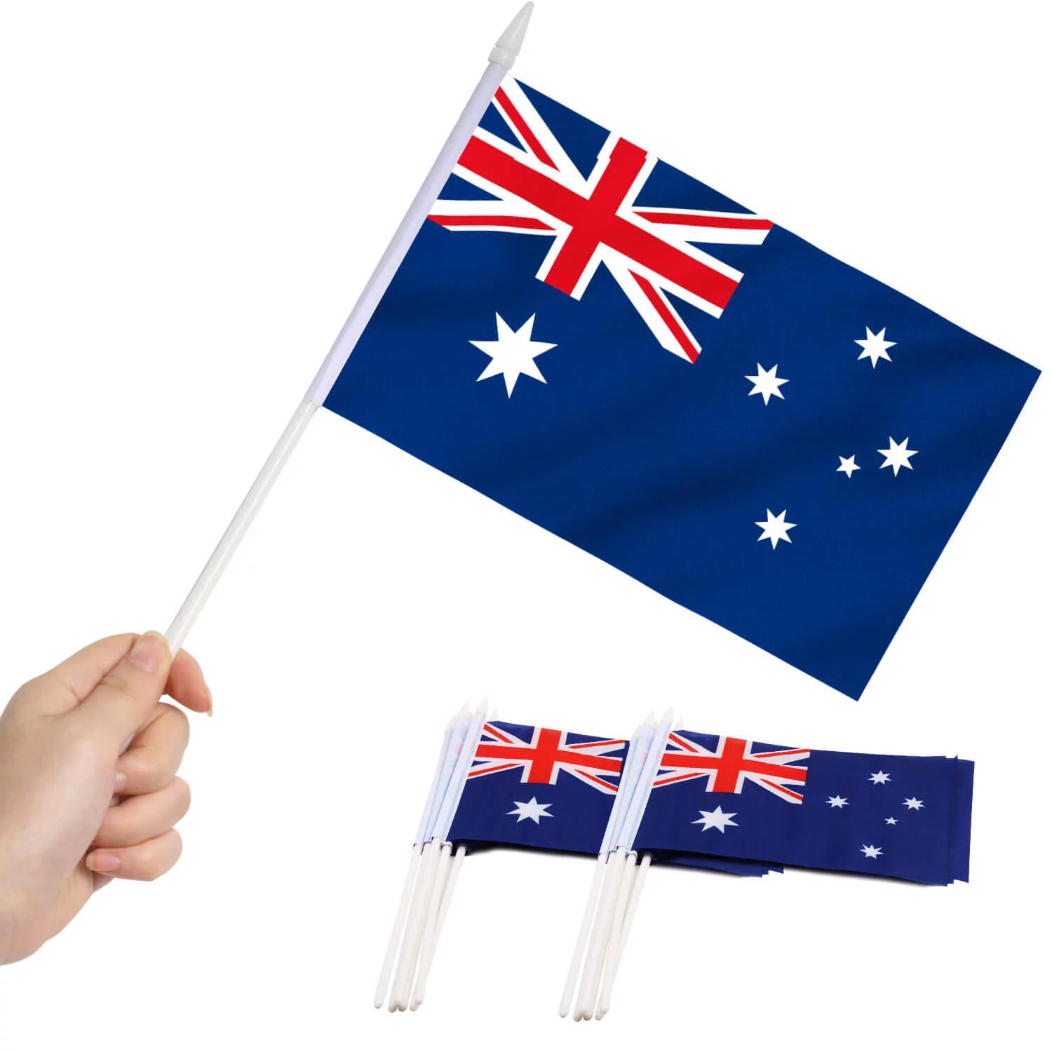 Australia Stick Flag 5x8 Inch Anley Flags