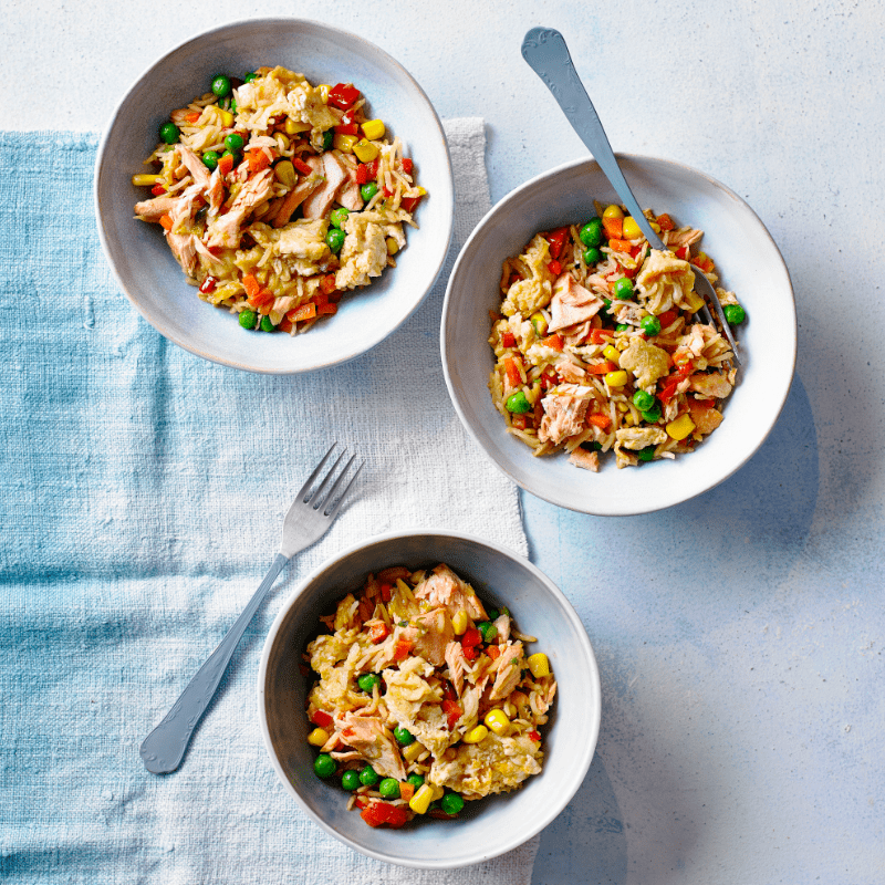 Superfuel Salmon Egg Fried Rice Annabel Karmel