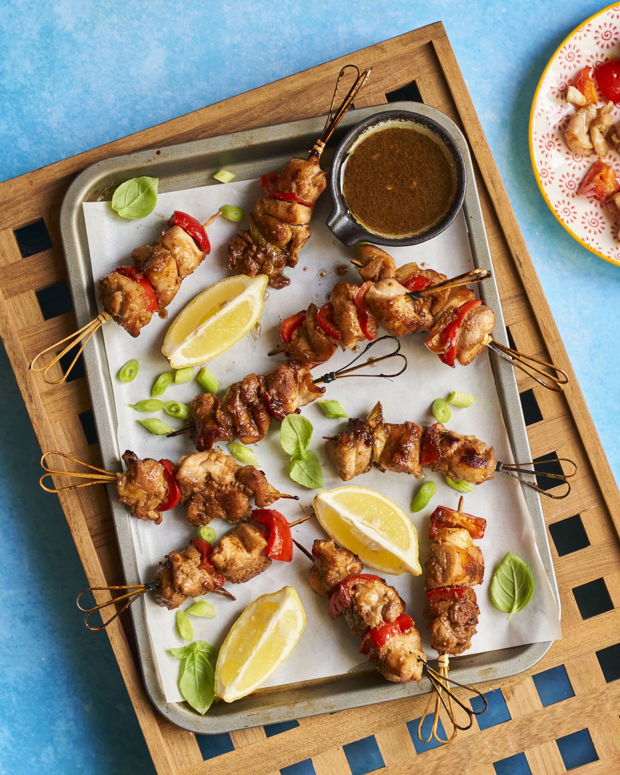 Chicken & Halloumi Skewers Annabel Karmel