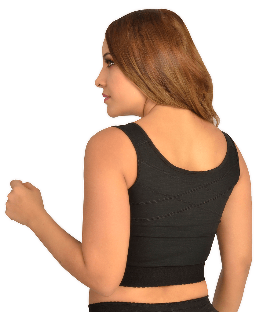 Long Postsurgical & rest bra ref 673 is made with and cotton.