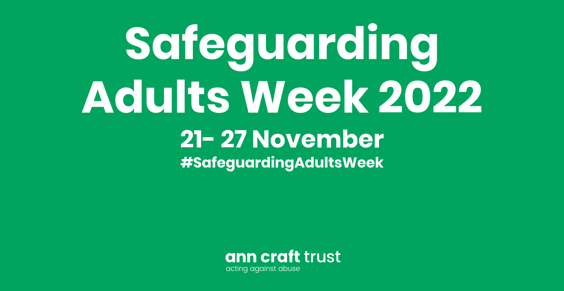 National Safeguarding Adults Awareness Week Thurrock SafeGuarding Adults