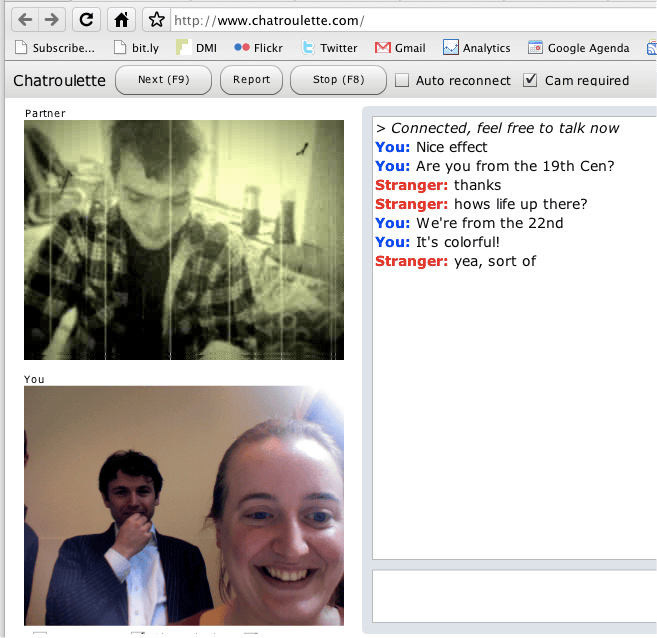 ChatRoulette Analysis Its platform code favors longlasting oneonone