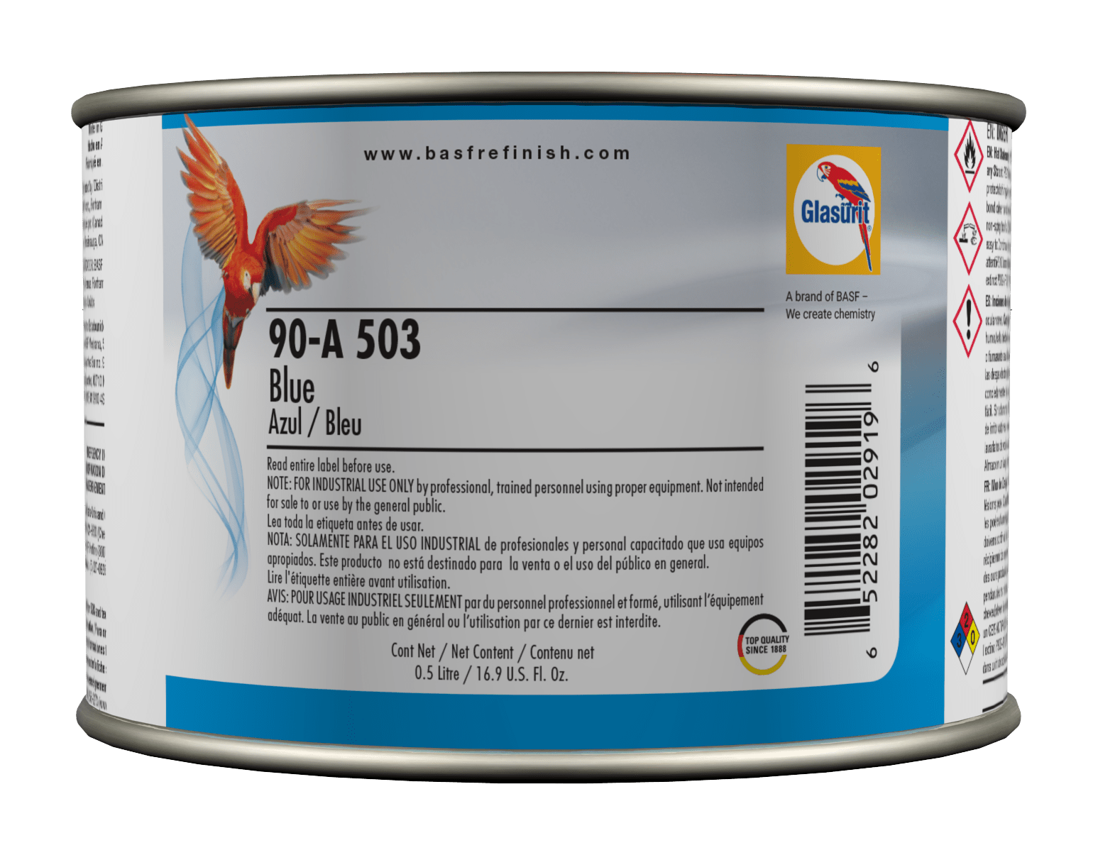 Glasurit Toner 90A503 Blue CALL FOR PRICE!