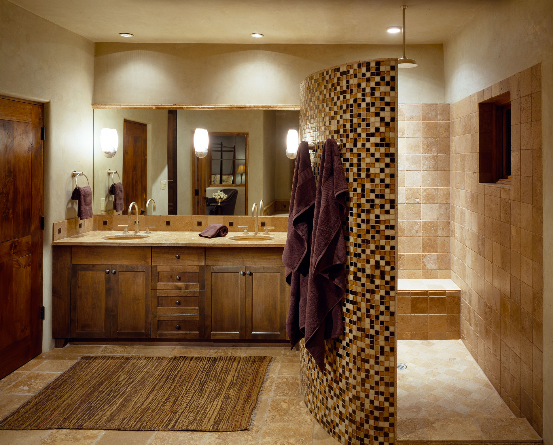 Santa Fe Bathroom • Annie O'Carroll Interior Design