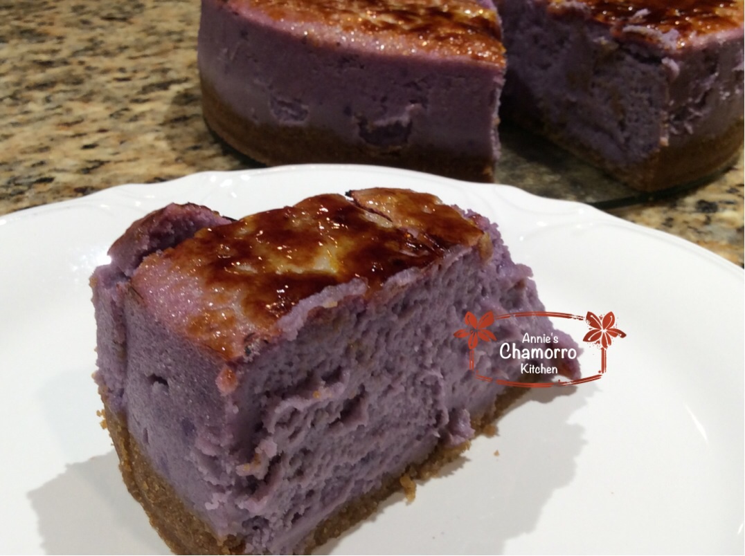 Ube Cheesecake Annie's Chamorro Kitchen