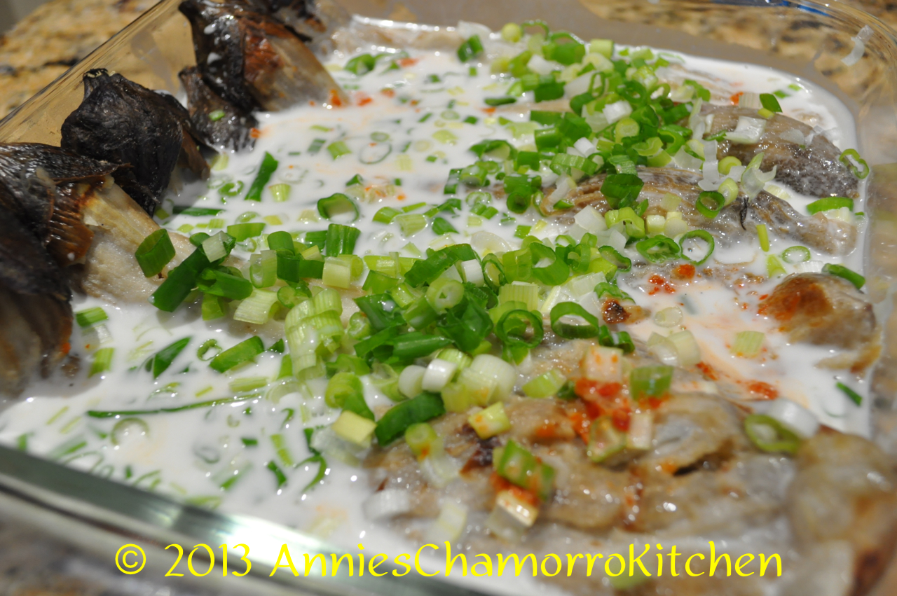 Grilled Eggplant with Coconut Milk Annie's Chamorro Kitchen