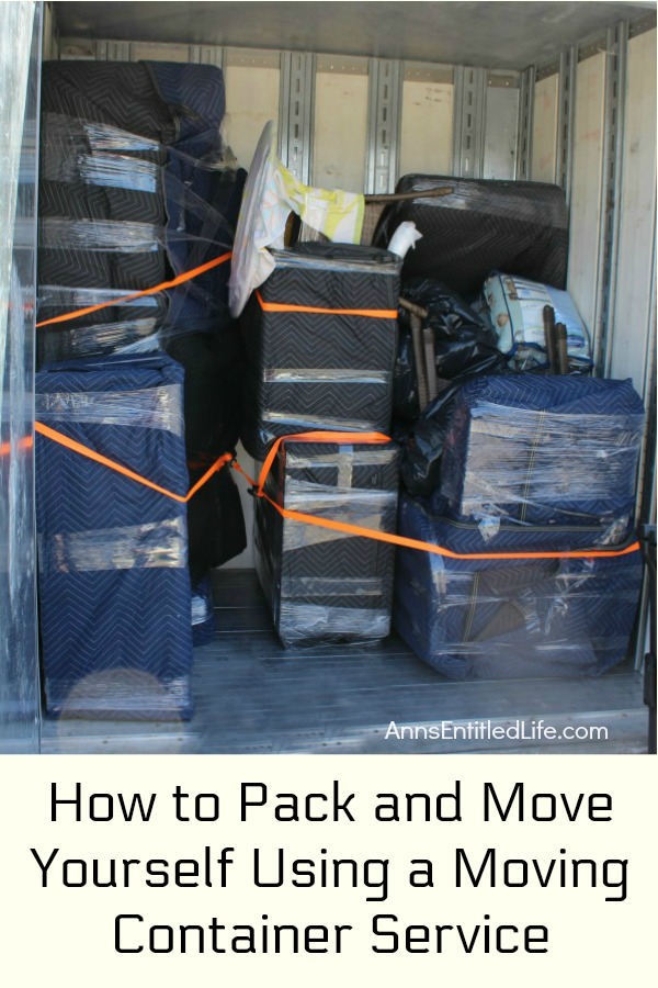 How to Pack and Move Yourself Using a Moving Container Service