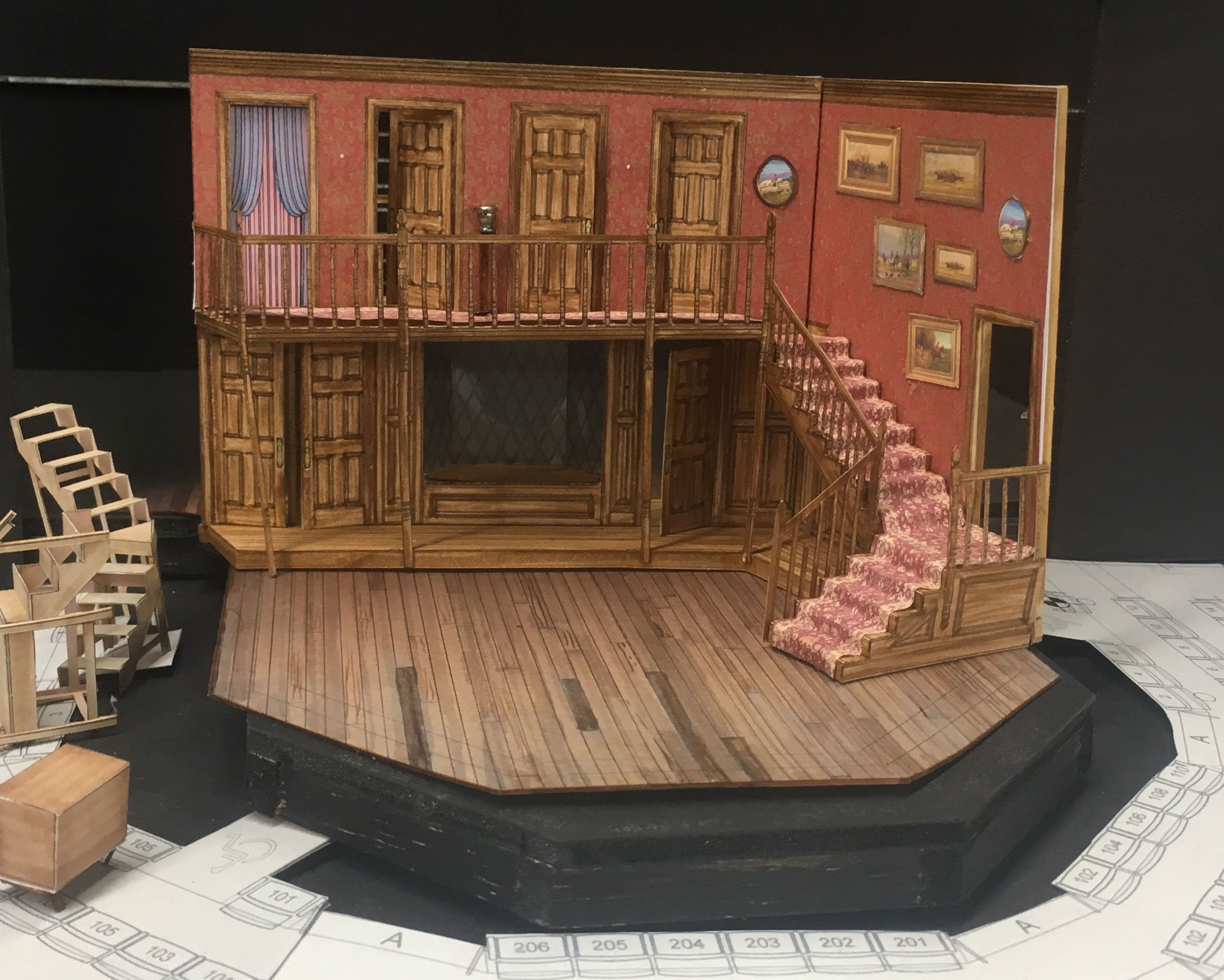 Q&A with Noises Off Set Designer Fred Kinney A Noise Within