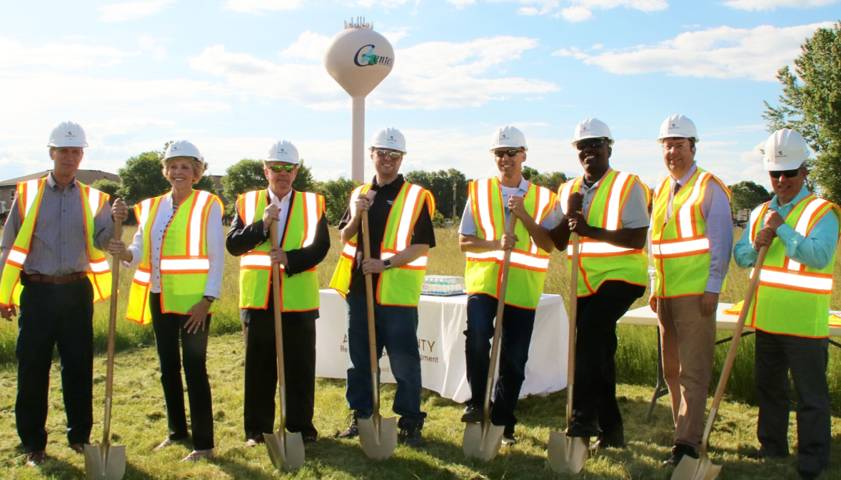 Midwest Best Water Breaks Ground in Centerville Anoka County Regional