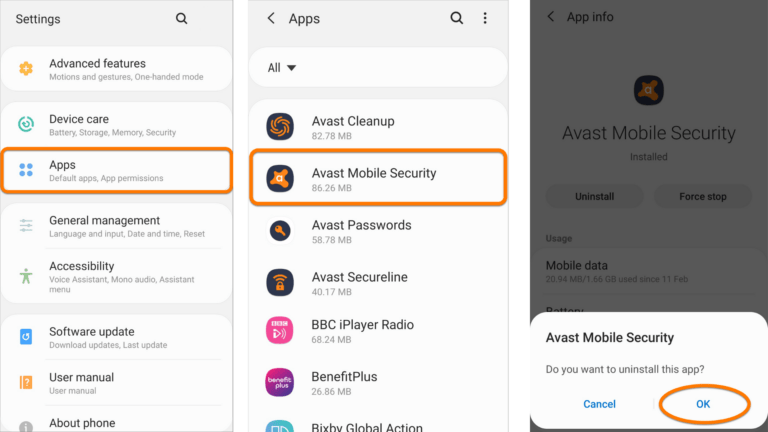How to Uninstall Avast From Android and iPad Anonymistic