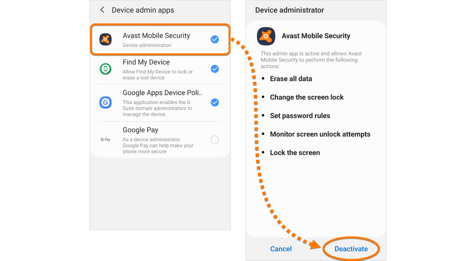 How to Uninstall Avast From Android and iPad Anonymistic