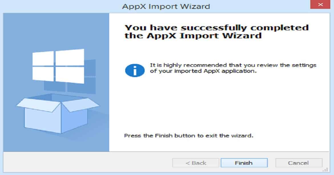 SCCM App Deployment APPX Process