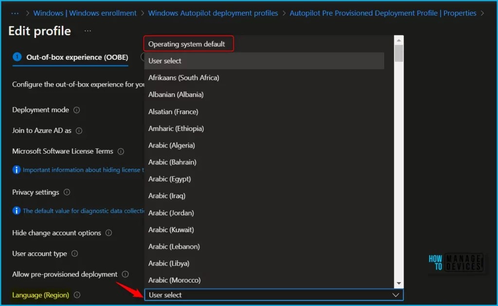 Keyboard Layout Prompt In Windows Autopilot OOBE Process HTMD Blog