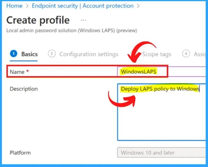 Windows LAPS Configurations From Azure AD And Intune HTMD Blog