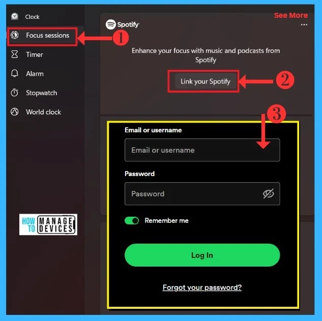 New Windows Alarm Clock Stop Watch Focus Session App Guide HTMD Blog