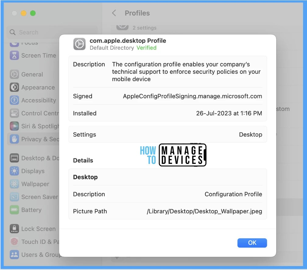 Best Way To Set Wallpaper In MacOS Using Intune HTMD Blog