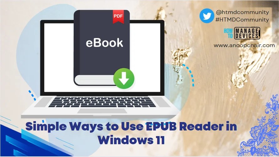 Simple Ways To Use EPUB Reader In Windows 11 HTMD Blog
