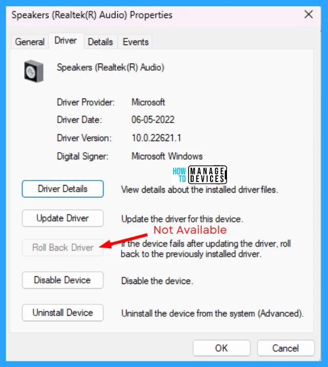 How To Roll Back Device Driver To Previous Version In Windows 11 HTMD Blog
