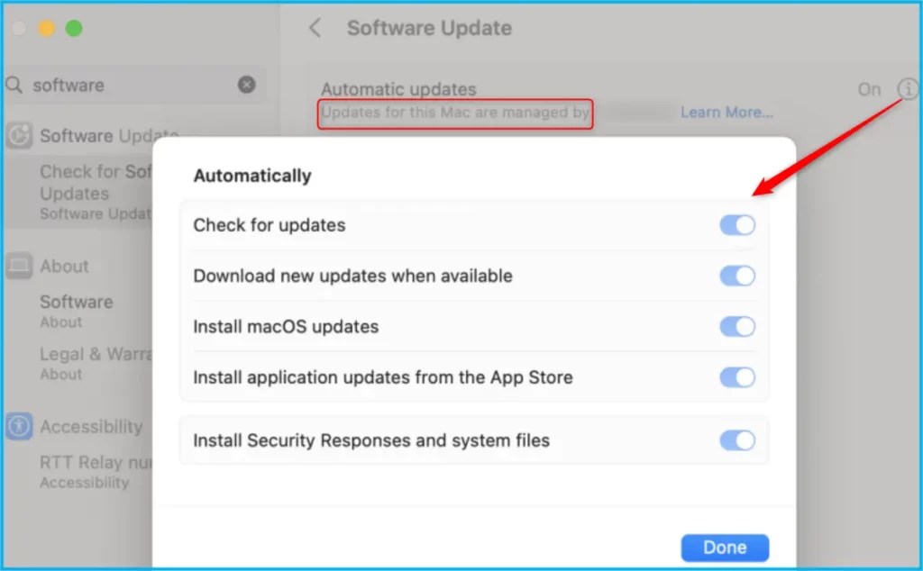 Enable Automatic Updates for macOS Devices Using Intune HTMD