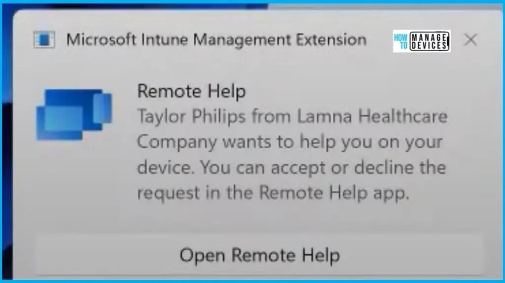 How To Use Intune Remote Assistance For Windows Devices HTMD Blog