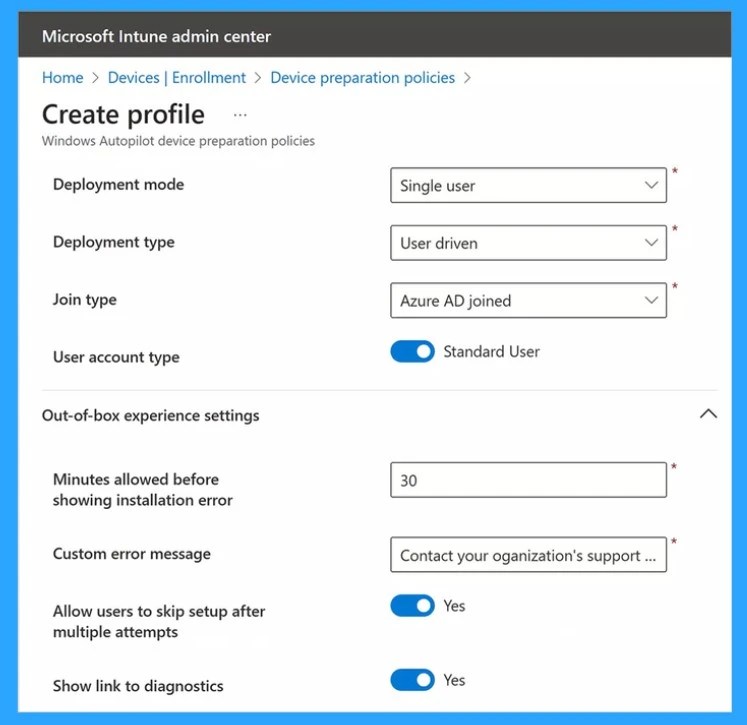 Autopilot Without Device Hash Upload AVD Windows 365 Support And Real Progress Bar HTMD Blog