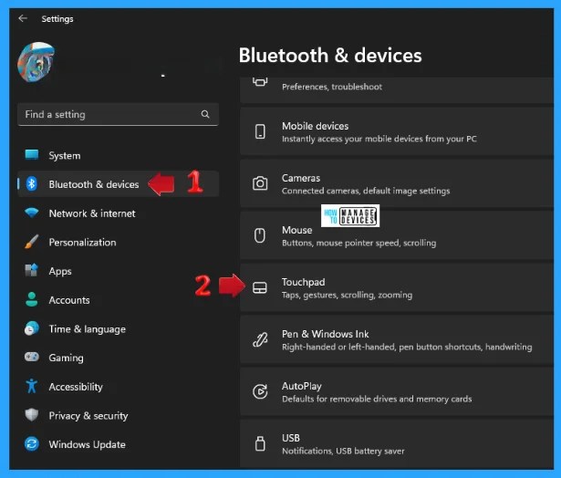 Enable Disable Leave Touchpad On When Mouse is Connected Feature in