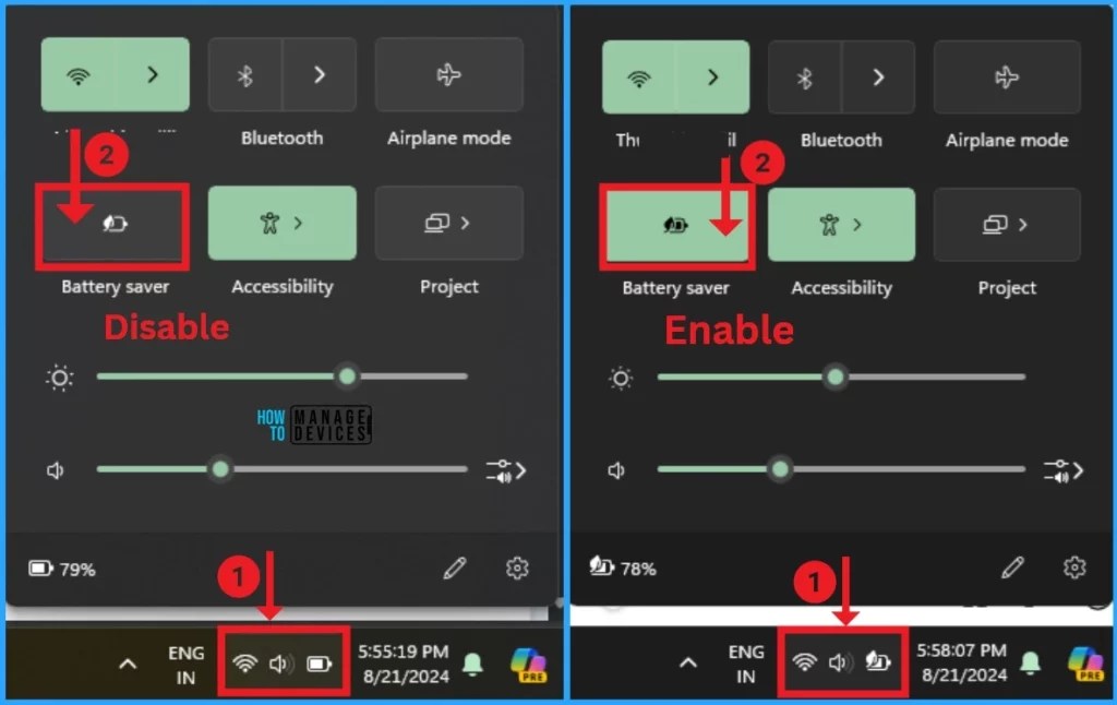 How To Enable Or Disable Battery Saver In Windows 11 Energy Saver