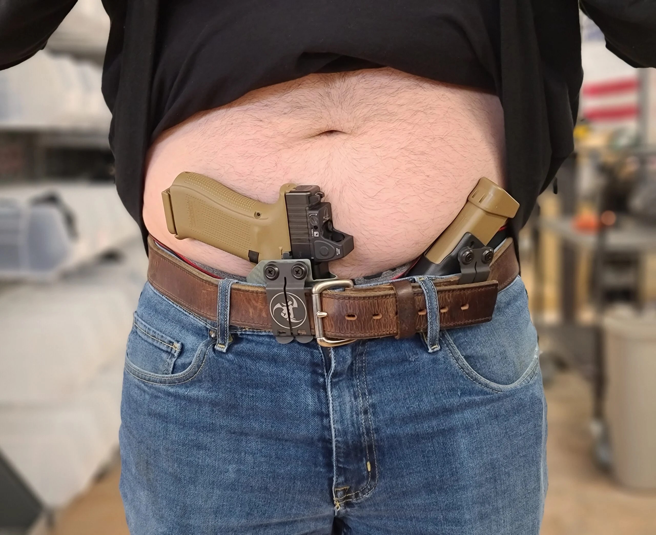 Conceal Carry as a Big Guy ANR Design Kydex Holsters