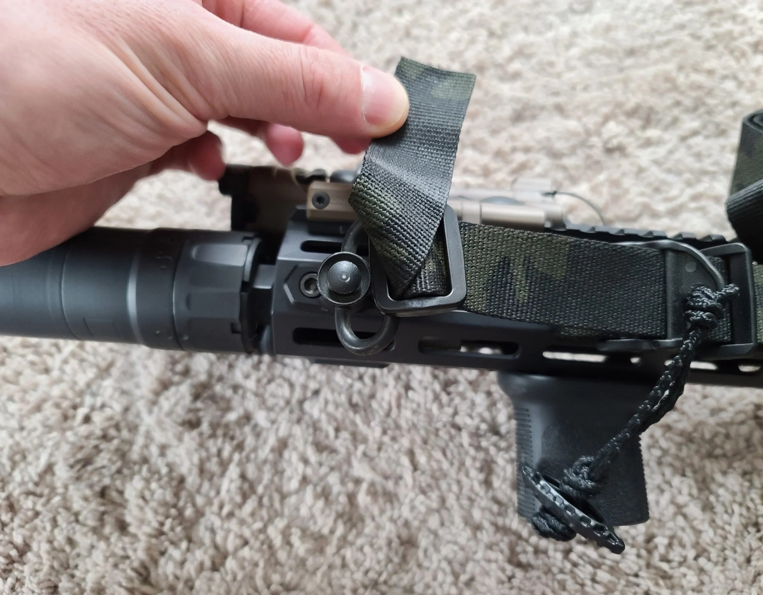 How to Setup a 2Point Sling on an AR15 ANR Design Kydex Holsters