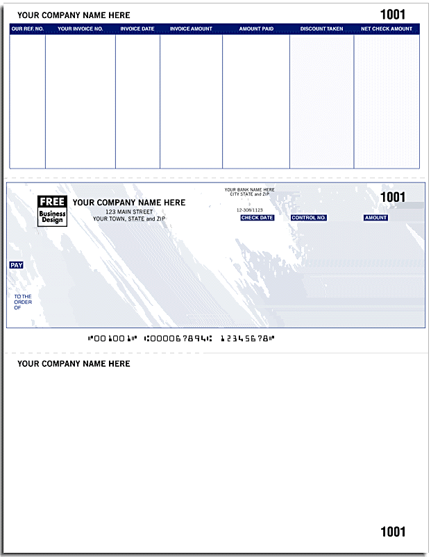 ANS Business Forms Laser Accounts Payable Check