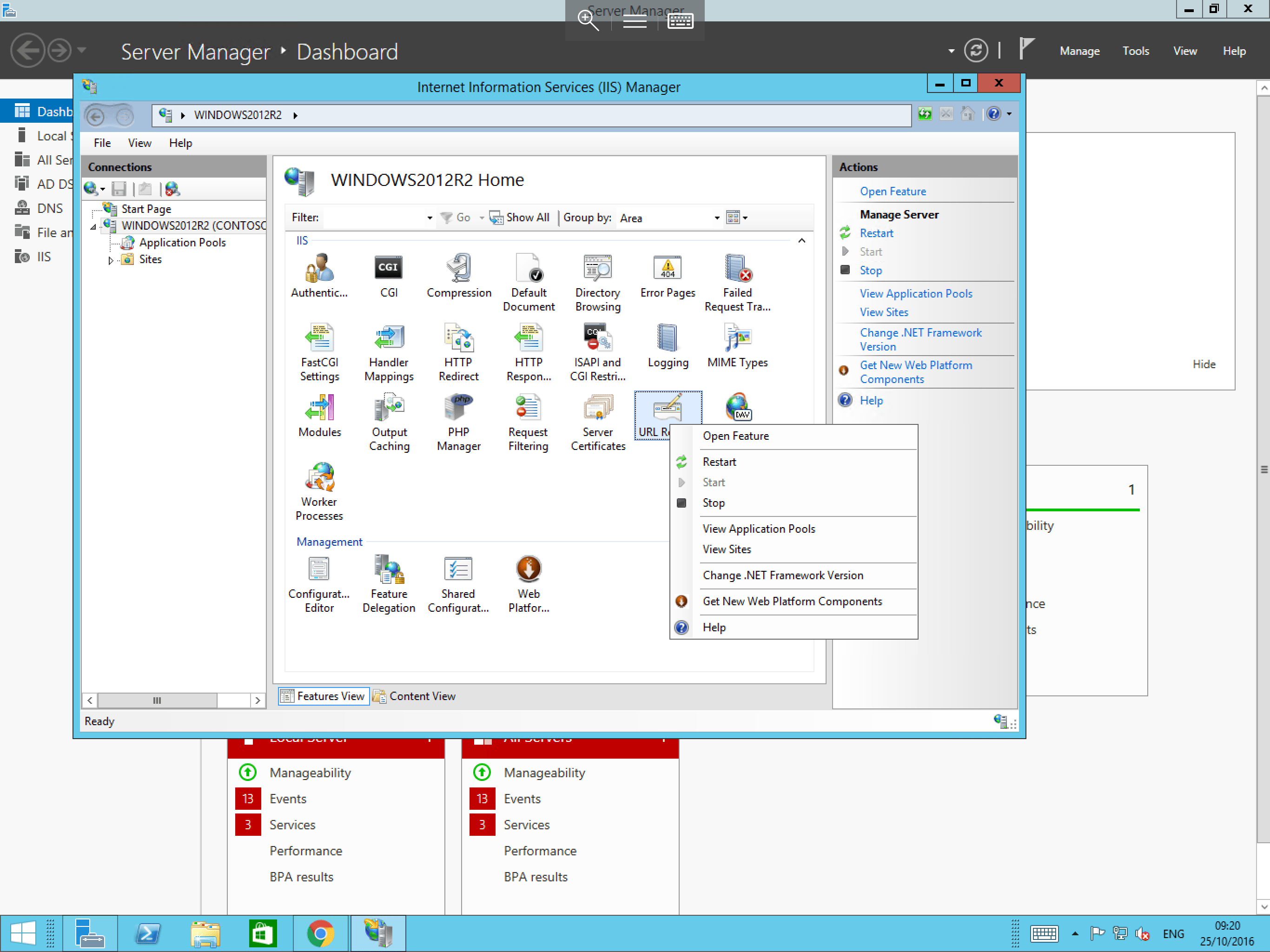 The IIS URL Rewrite module ANS Documentation