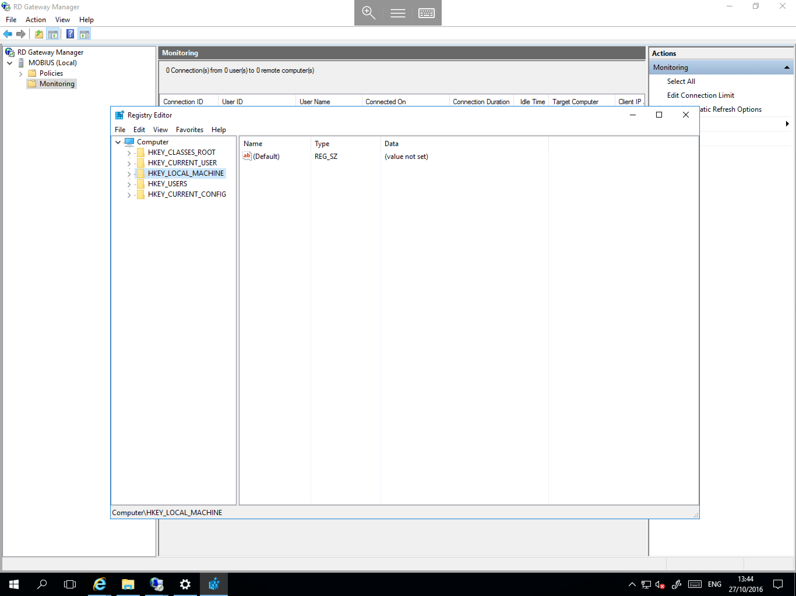 Disabling TLS 1.0 for Remote Desktop ANS Documentation