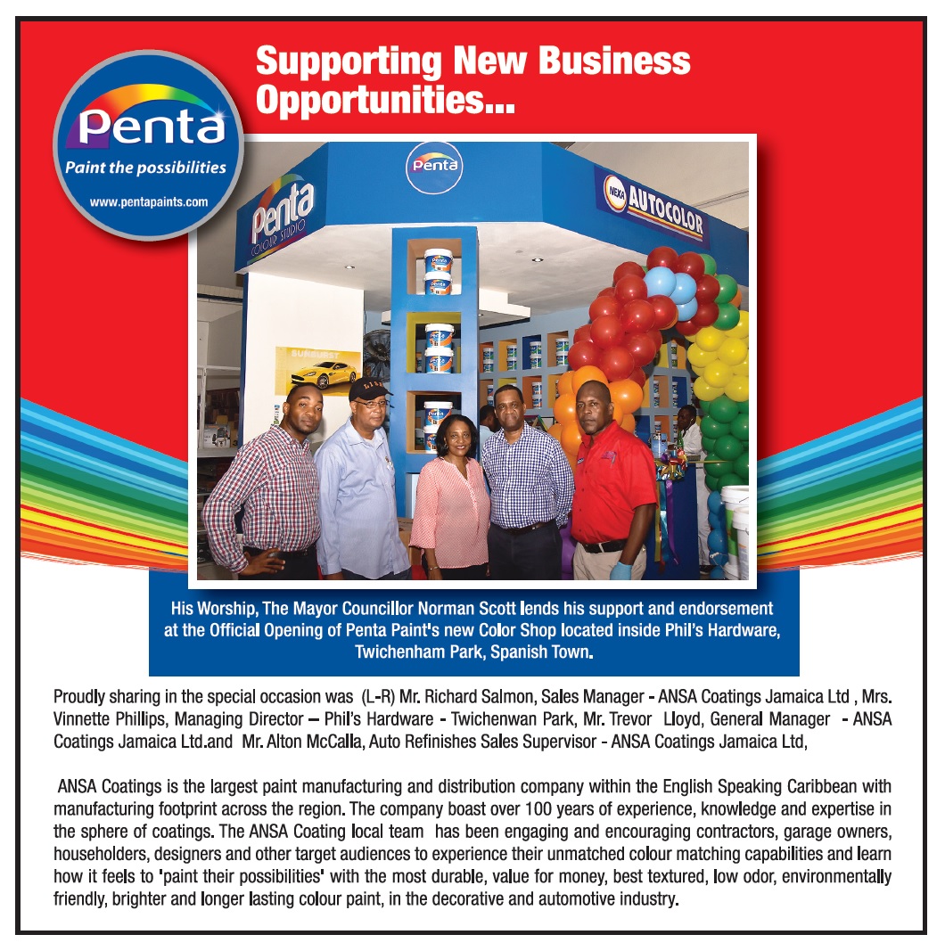 Supporting New Business Opportunities … Penta Paints (ANSA Coatings