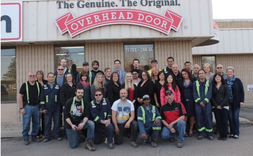 The Overhead Door Company of Edmonton hires AnswerPlus to maintain