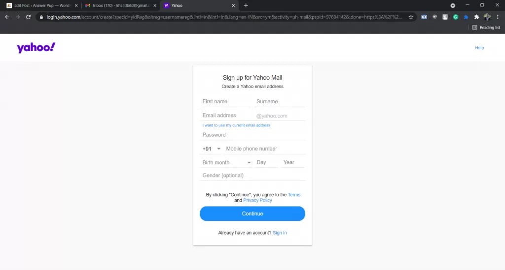 What is the difference between ymail & Yahoo Mail? Answer Pup