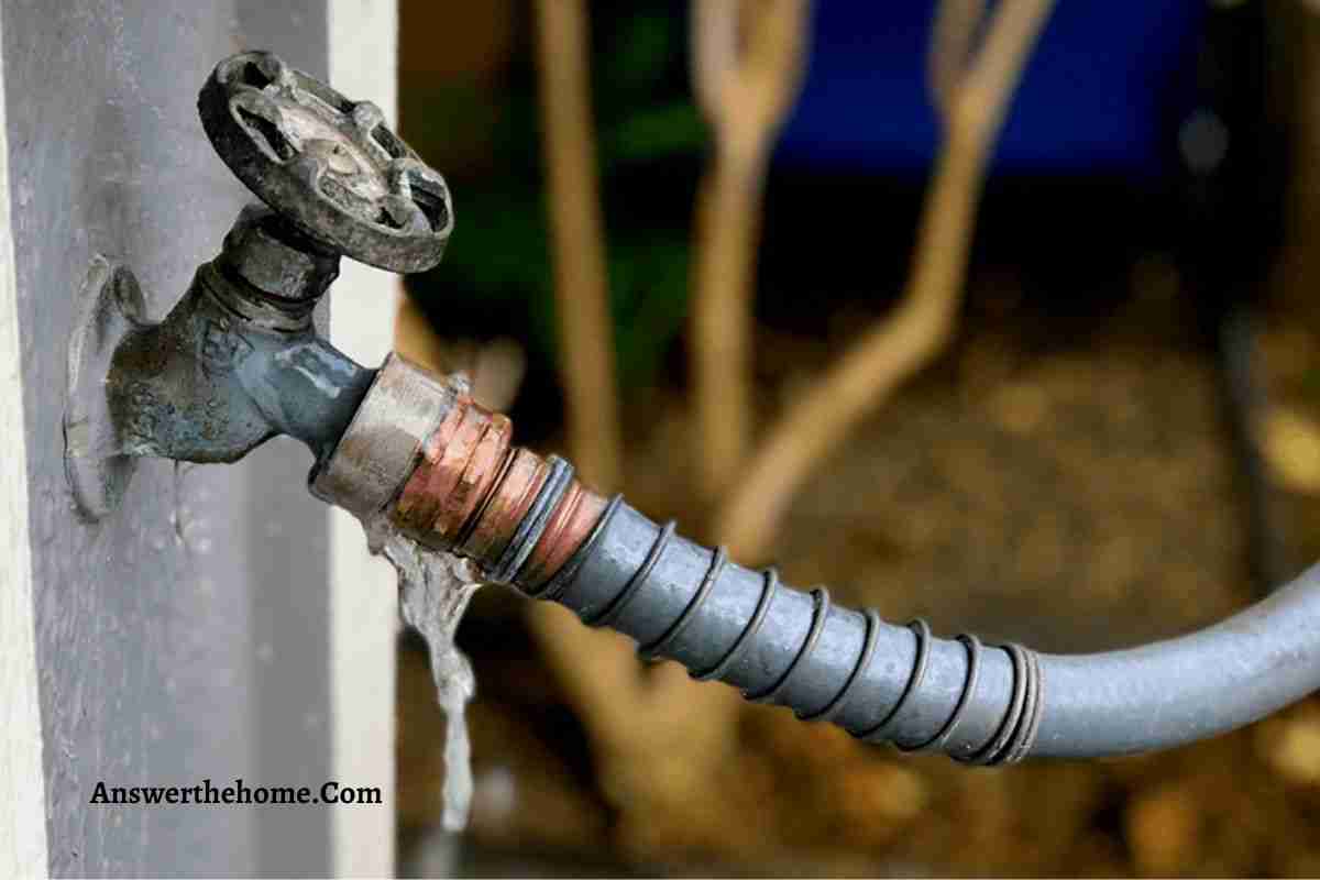 Stop Your Outside Faucet Leaking When Hose Attached Easy and Simple Fix