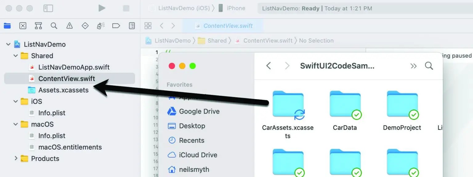 A SwiftUI List and Navigation Tutorial Answertopia