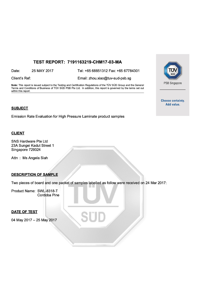 HPL(High Pressure Laminate)