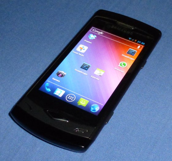 Android 4.0 ICS auf dem Samsung Wave Antary