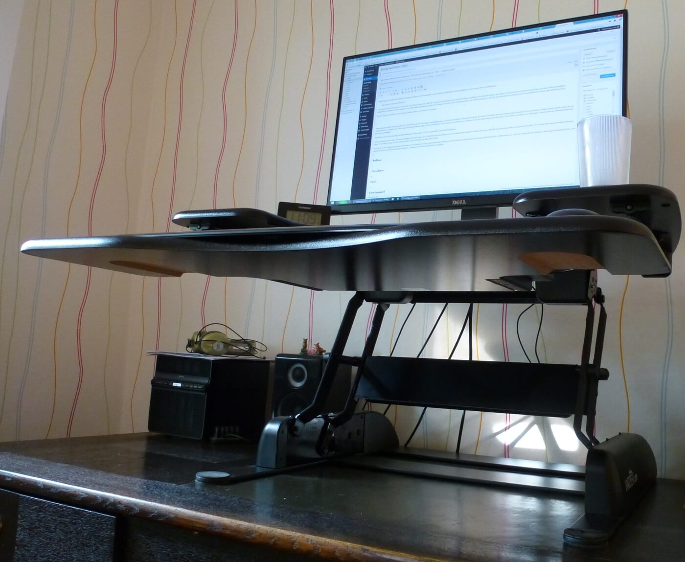 VariDesk Höhenverstellbarer Schreibtischaufsatz im Test + Gewinnspiel