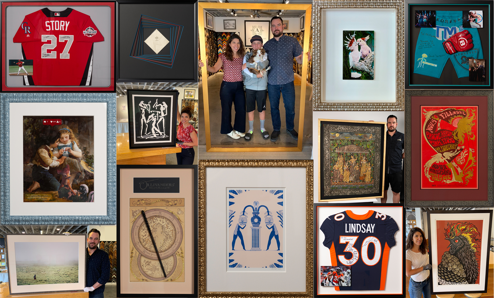 Custom Framing Denver Anthology Fine Art Portrait Studio