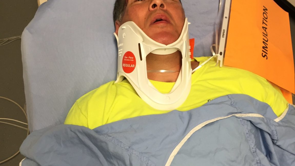 ‘Code Orange’ Simulation at St.Michael’s Hospital. ANTHONY AQUANASSEE Motivational Speaker