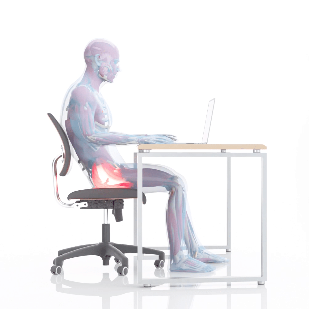 Treating Muscle Strain from Sitting