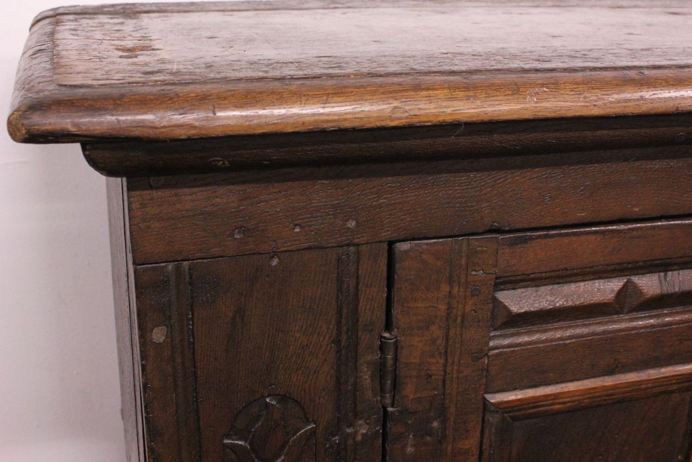 Grande madia armadio credenza mobile antica antique '600 XVII secolo