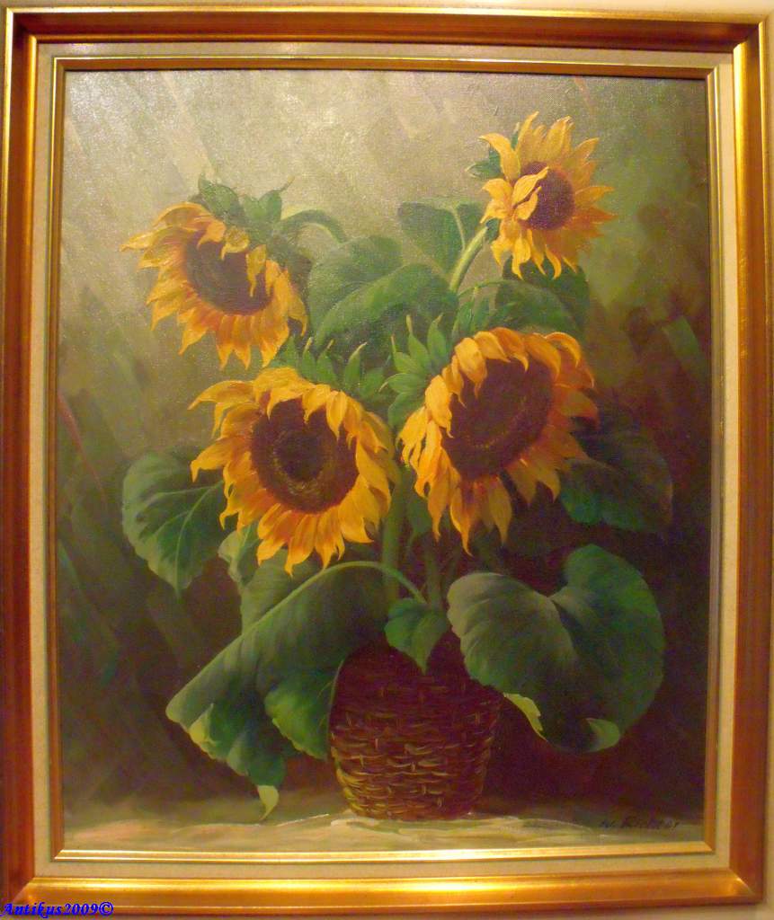 Walter Richter (19131989), Still Life Vase with