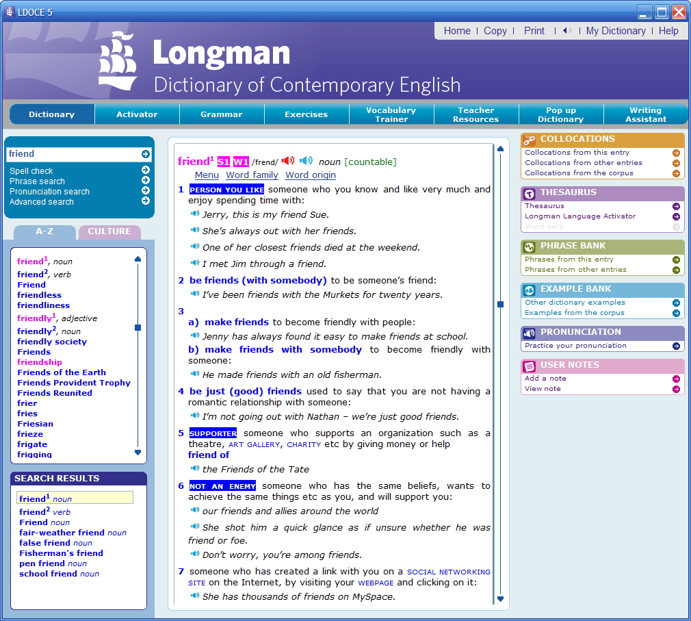 Longman Online