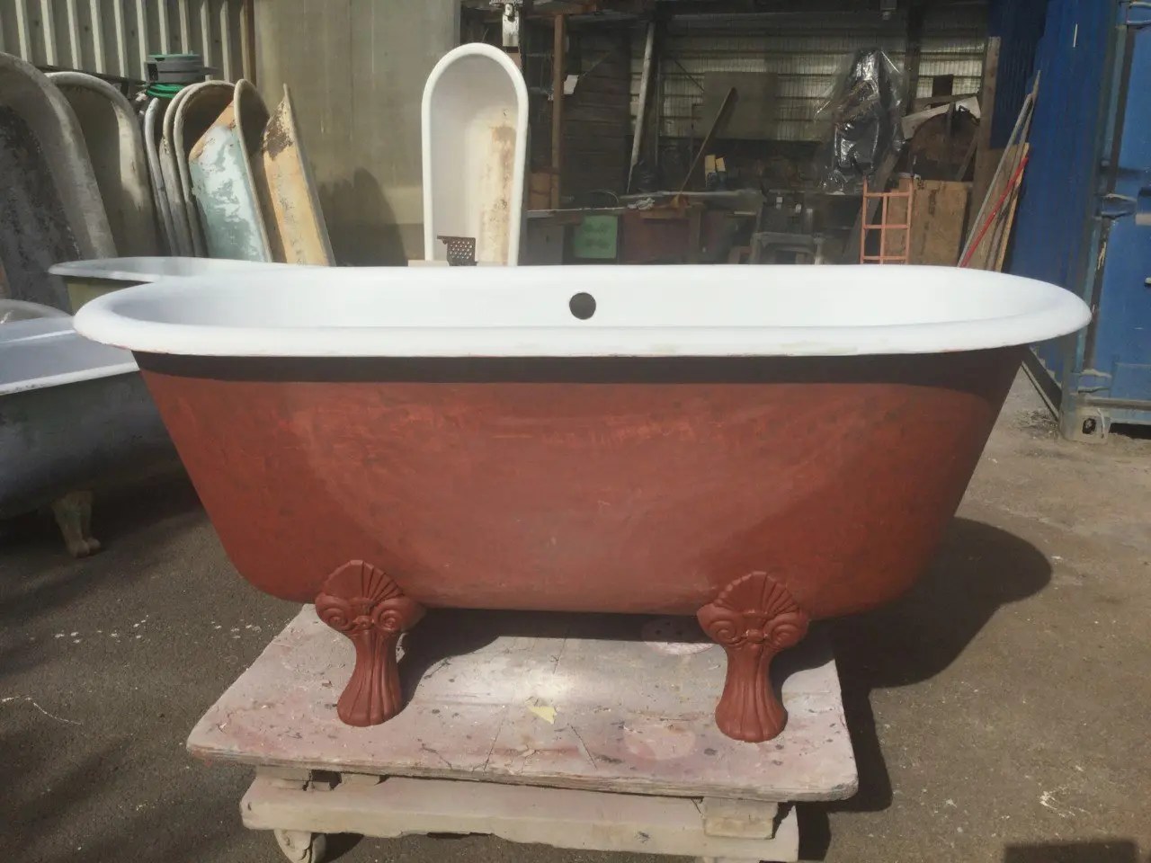 Deep French Bath Lyon Antique Baths Of Ivybridge