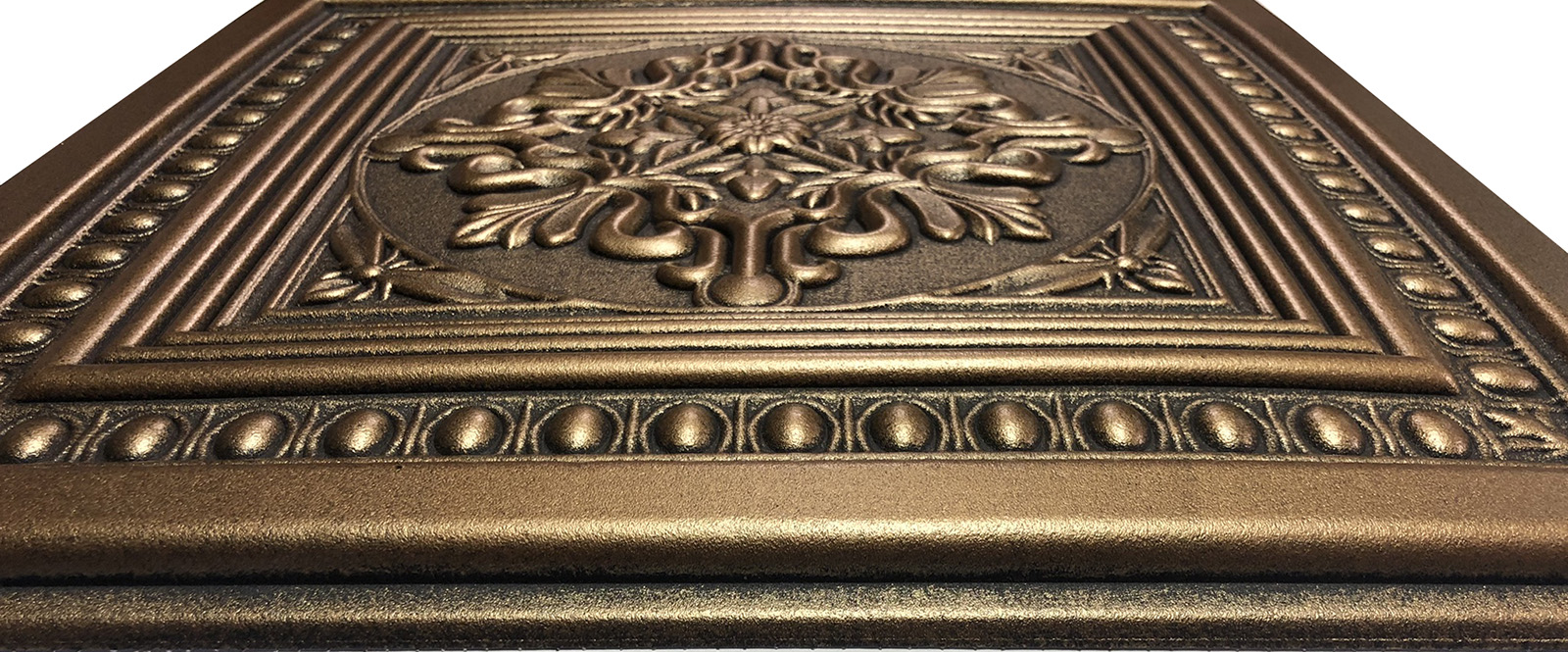 Antique Bronze Ceiling Tile Living Room