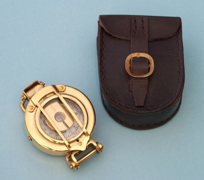Stanley London Solid Brass Engineering Lensatic Compass can be Custom